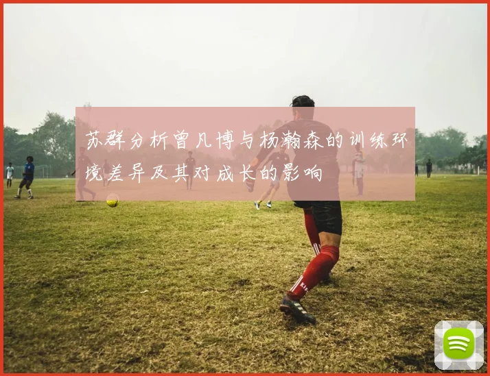 苏群分析曾凡博与杨瀚森的训练环境差异及其对成长的影响